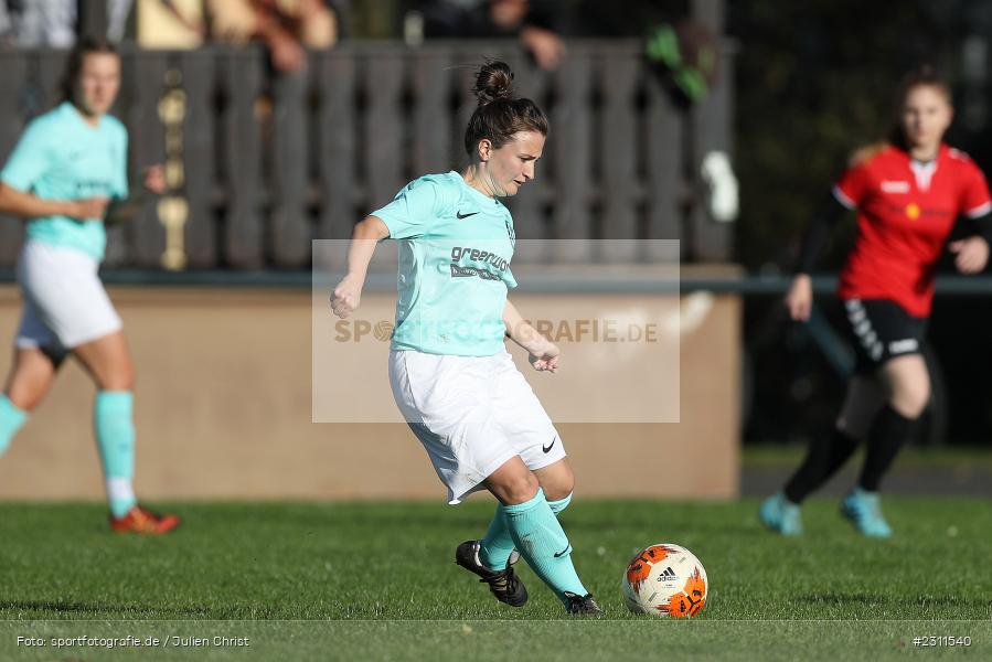 Theresa Hock, Sportplatz, Karsbach, 16.10.2021, BFV, sport, action, Fussball, Deutschland, Oktober 2021, Saison 2021/2022, BOL, Bezirksoberliga Frauen, TSV, FCK, TSV Keilberg, FC Karsbach - Bild-ID: 2311540