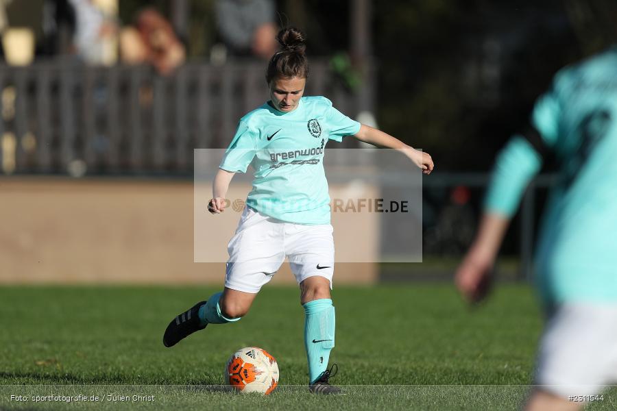 Theresa Hock, Sportplatz, Karsbach, 16.10.2021, BFV, sport, action, Fussball, Deutschland, Oktober 2021, Saison 2021/2022, BOL, Bezirksoberliga Frauen, TSV, FCK, TSV Keilberg, FC Karsbach - Bild-ID: 2311544