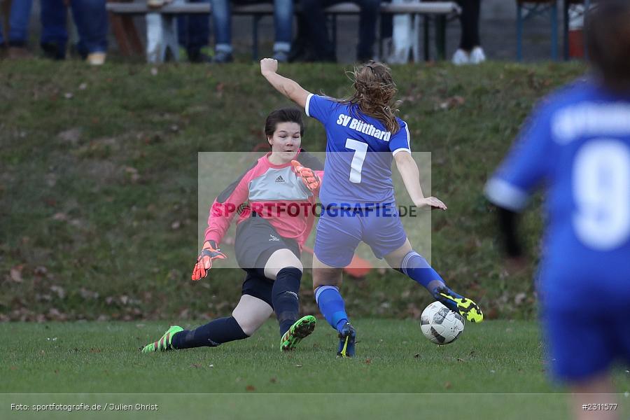 Mara Schöfer, Sportplatz, Adelsberg, 16.10.2021, BFV, sport, action, Fussball, Deutschland, Oktober 2021, Saison 2021/2022, Bezirksliga Frauen 01, SVB, SVA, SV Bütthard, SpVgg Adelsberg - Bild-ID: 2311577