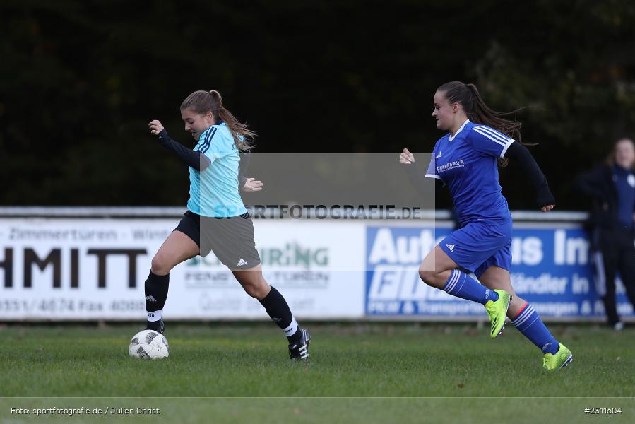 Emely Michler, Sportplatz, Adelsberg, 16.10.2021, BFV, sport, action, Fussball, Deutschland, Oktober 2021, Saison 2021/2022, Bezirksliga Frauen 01, SVB, SVA, SV Bütthard, SpVgg Adelsberg - Bild-ID: 2311604