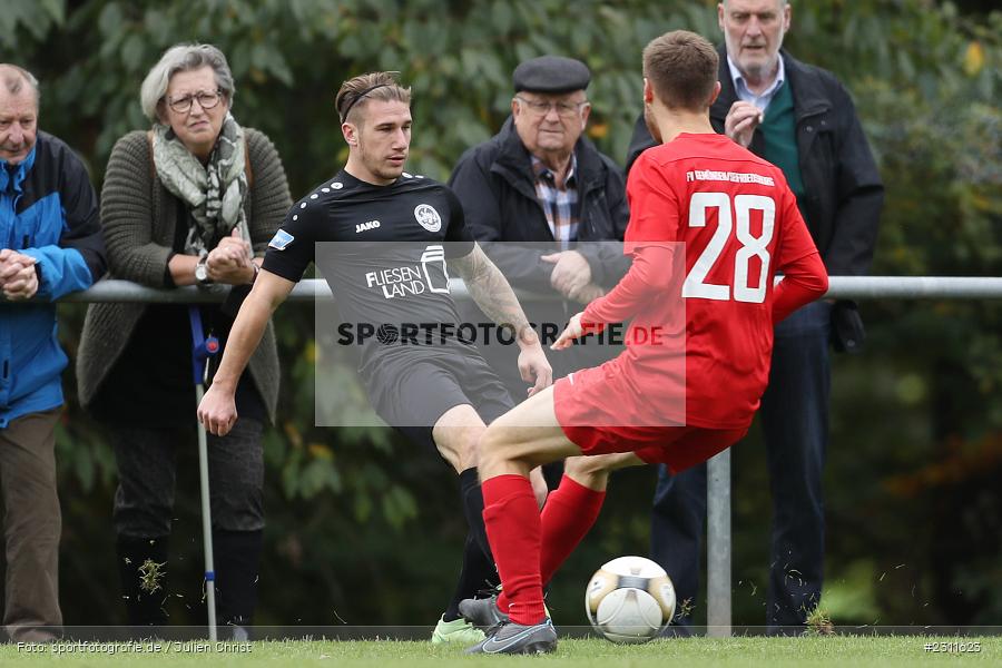 Marco Kramosch, Sportplatz, Seifriedsburg, 17.10.2021, BFV, sport, action, Fussball, Deutschland, Oktober 2021, Saison 2021/2022, ASV, FVGS, BZL, Bezirksliga Unterfranken West, ASV Rimpar, FV Gemünden/Seifriedsburg - Bild-ID: 2311623