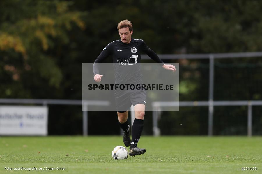 Andreas Hagen, Sportplatz, Seifriedsburg, 17.10.2021, BFV, sport, action, Fussball, Deutschland, Oktober 2021, Saison 2021/2022, ASV, FVGS, BZL, Bezirksliga Unterfranken West, ASV Rimpar, FV Gemünden/Seifriedsburg - Bild-ID: 2311635