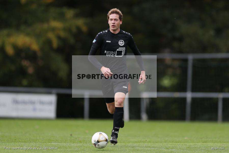 Andreas Hagen, Sportplatz, Seifriedsburg, 17.10.2021, BFV, sport, action, Fussball, Deutschland, Oktober 2021, Saison 2021/2022, ASV, FVGS, BZL, Bezirksliga Unterfranken West, ASV Rimpar, FV Gemünden/Seifriedsburg - Bild-ID: 2311637