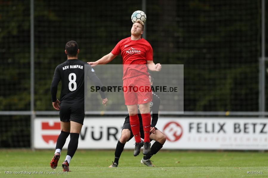 David Vogt, Sportplatz, Seifriedsburg, 17.10.2021, BFV, sport, action, Fussball, Deutschland, Oktober 2021, Saison 2021/2022, ASV, FVGS, BZL, Bezirksliga Unterfranken West, ASV Rimpar, FV Gemünden/Seifriedsburg - Bild-ID: 2311642