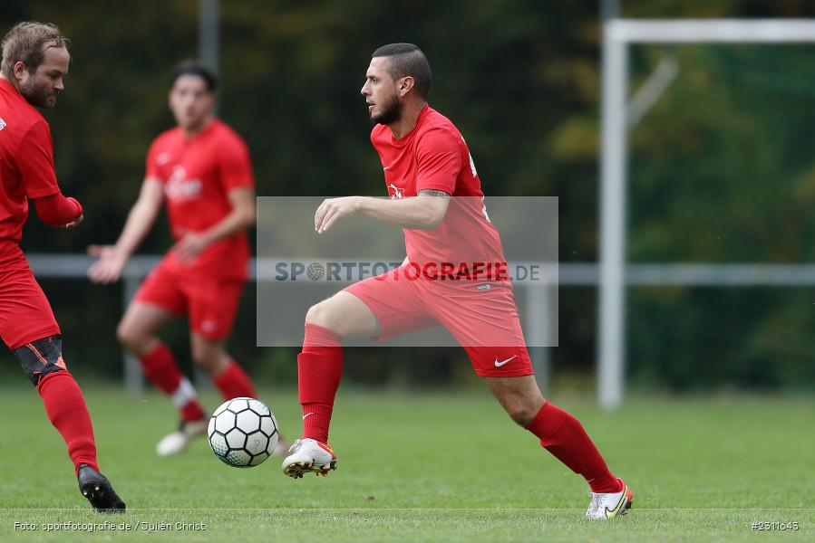 Atilla Aydogdu, Sportplatz, Seifriedsburg, 17.10.2021, BFV, sport, action, Fussball, Deutschland, Oktober 2021, Saison 2021/2022, ASV, FVGS, BZL, Bezirksliga Unterfranken West, ASV Rimpar, FV Gemünden/Seifriedsburg - Bild-ID: 2311643