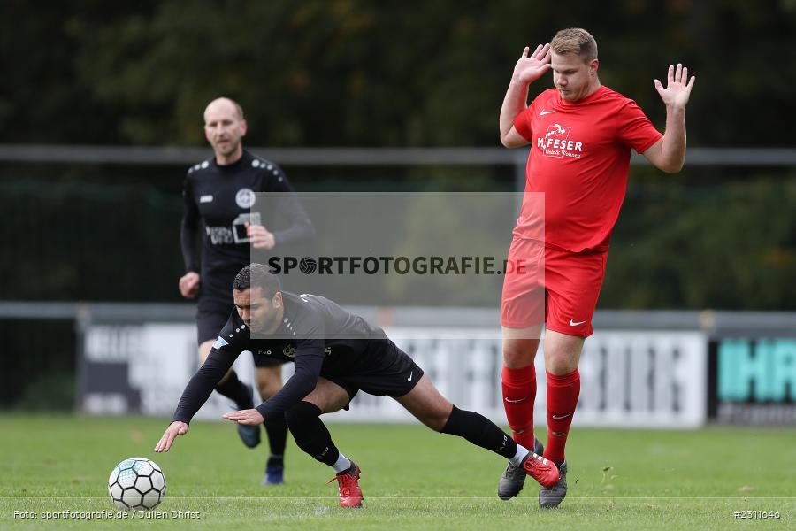 Johan Brahimi, Sportplatz, Seifriedsburg, 17.10.2021, BFV, sport, action, Fussball, Deutschland, Oktober 2021, Saison 2021/2022, ASV, FVGS, BZL, Bezirksliga Unterfranken West, ASV Rimpar, FV Gemünden/Seifriedsburg - Bild-ID: 2311646