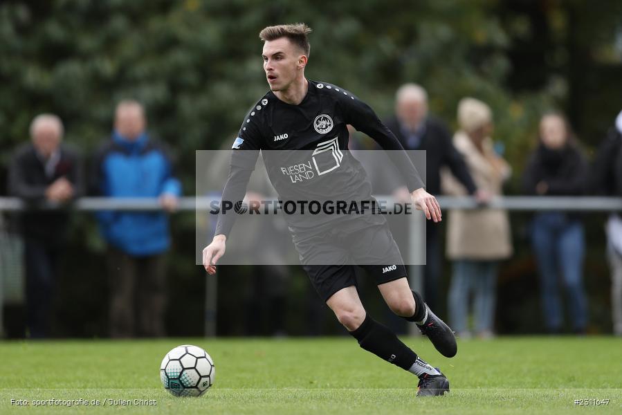 Marvin Ott, Sportplatz, Seifriedsburg, 17.10.2021, BFV, sport, action, Fussball, Deutschland, Oktober 2021, Saison 2021/2022, ASV, FVGS, BZL, Bezirksliga Unterfranken West, ASV Rimpar, FV Gemünden/Seifriedsburg - Bild-ID: 2311647