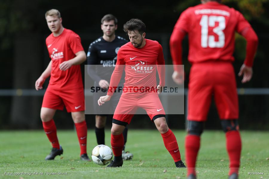 Robert Erfurt, Sportplatz, Seifriedsburg, 17.10.2021, BFV, sport, action, Fussball, Deutschland, Oktober 2021, Saison 2021/2022, ASV, FVGS, BZL, Bezirksliga Unterfranken West, ASV Rimpar, FV Gemünden/Seifriedsburg - Bild-ID: 2311649