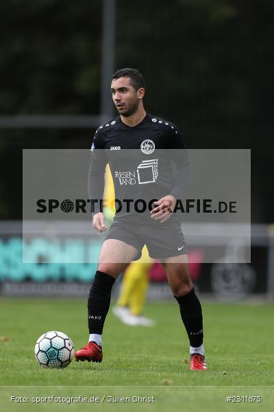 Johan Brahimi, Sportplatz, Seifriedsburg, 17.10.2021, BFV, sport, action, Fussball, Deutschland, Oktober 2021, Saison 2021/2022, ASV, FVGS, BZL, Bezirksliga Unterfranken West, ASV Rimpar, FV Gemünden/Seifriedsburg - Bild-ID: 2311675