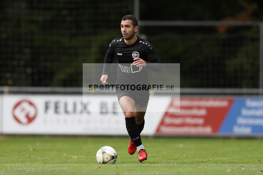 Johan Brahimi, Sportplatz, Seifriedsburg, 17.10.2021, BFV, sport, action, Fussball, Deutschland, Oktober 2021, Saison 2021/2022, ASV, FVGS, BZL, Bezirksliga Unterfranken West, ASV Rimpar, FV Gemünden/Seifriedsburg - Bild-ID: 2311682