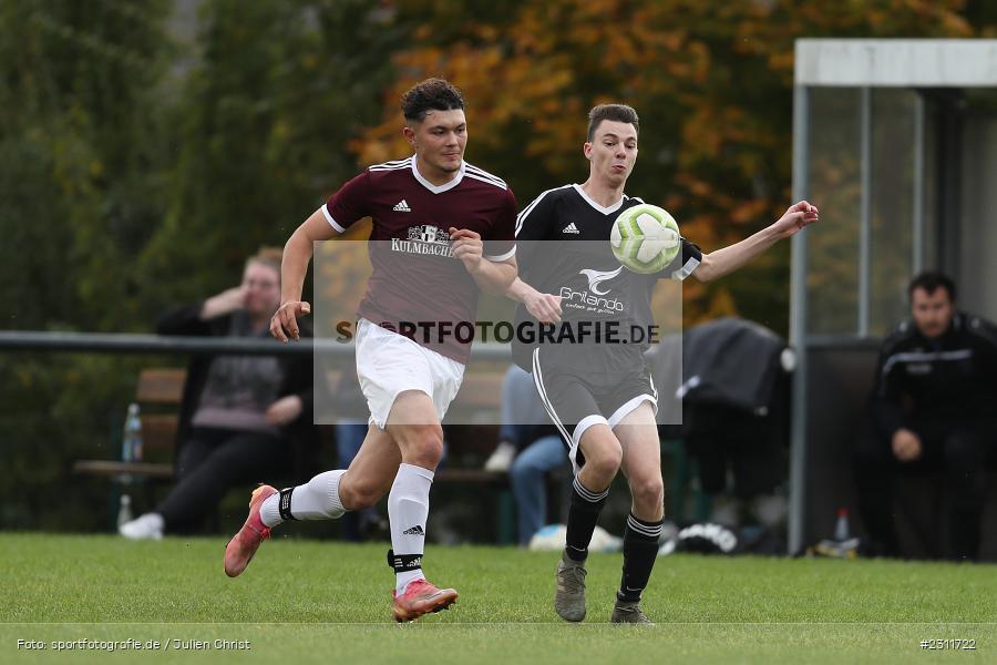 Luca Weber, Sportplatz, Karsbach, 17.10.2021, BFV, sport, action, Fussball, Deutschland, Oktober 2021, Saison 2021/2022, GR3, Kreisklasse Würzburg, FVSBM, FCK, FV Stetten-Binsfeld-Müdesheim, SG FC Karsbach - Bild-ID: 2311722