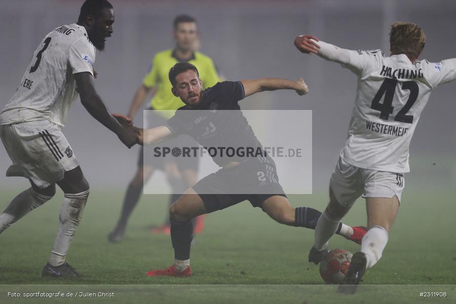 Silas Tom Zehnder, Stadion am Schönbusch, Aschaffenburg, 19.10.2021, BFV, sport, action, Fussball, Deutschland, Oktober 2021, Saison 2021/2022, 4. Liga, Regionalliga Bayern, UHG, SVA, SpVgg Unterhaching, SV Viktoria Aschaffenburg - Bild-ID: 2311908
