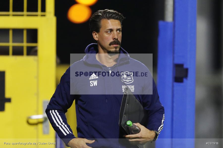 Sandro Wagner, Stadion am Schönbusch, Aschaffenburg, 19.10.2021, BFV, sport, action, Fussball, Deutschland, Oktober 2021, Saison 2021/2022, 4. Liga, Regionalliga Bayern, UHG, SVA, SpVgg Unterhaching, SV Viktoria Aschaffenburg - Bild-ID: 2311918