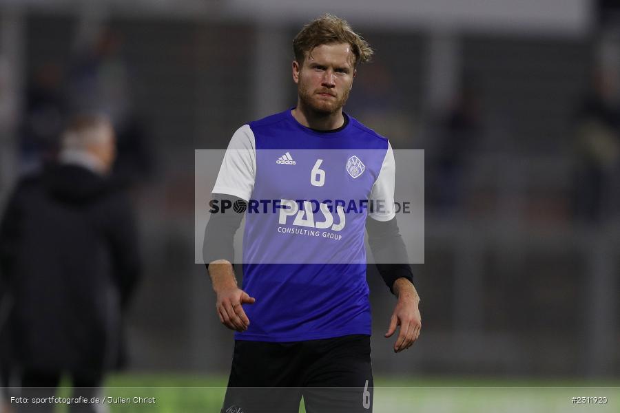 Roberto Desch, Stadion am Schönbusch, Aschaffenburg, 19.10.2021, BFV, sport, action, Fussball, Deutschland, Oktober 2021, Saison 2021/2022, 4. Liga, Regionalliga Bayern, UHG, SVA, SpVgg Unterhaching, SV Viktoria Aschaffenburg - Bild-ID: 2311920