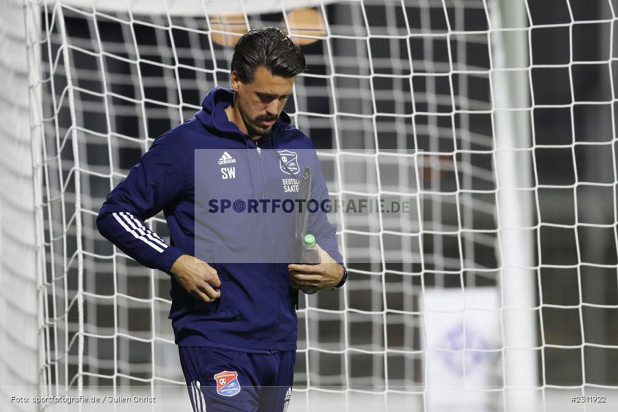 Sandro Wagner, Stadion am Schönbusch, Aschaffenburg, 19.10.2021, BFV, sport, action, Fussball, Deutschland, Oktober 2021, Saison 2021/2022, 4. Liga, Regionalliga Bayern, UHG, SVA, SpVgg Unterhaching, SV Viktoria Aschaffenburg - Bild-ID: 2311922