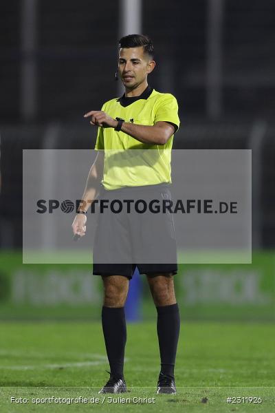 Maximilian Riedel, Stadion am Schönbusch, Aschaffenburg, 19.10.2021, BFV, sport, action, Fussball, Deutschland, Oktober 2021, Saison 2021/2022, 4. Liga, Regionalliga Bayern, UHG, SVA, SpVgg Unterhaching, SV Viktoria Aschaffenburg - Bild-ID: 2311926