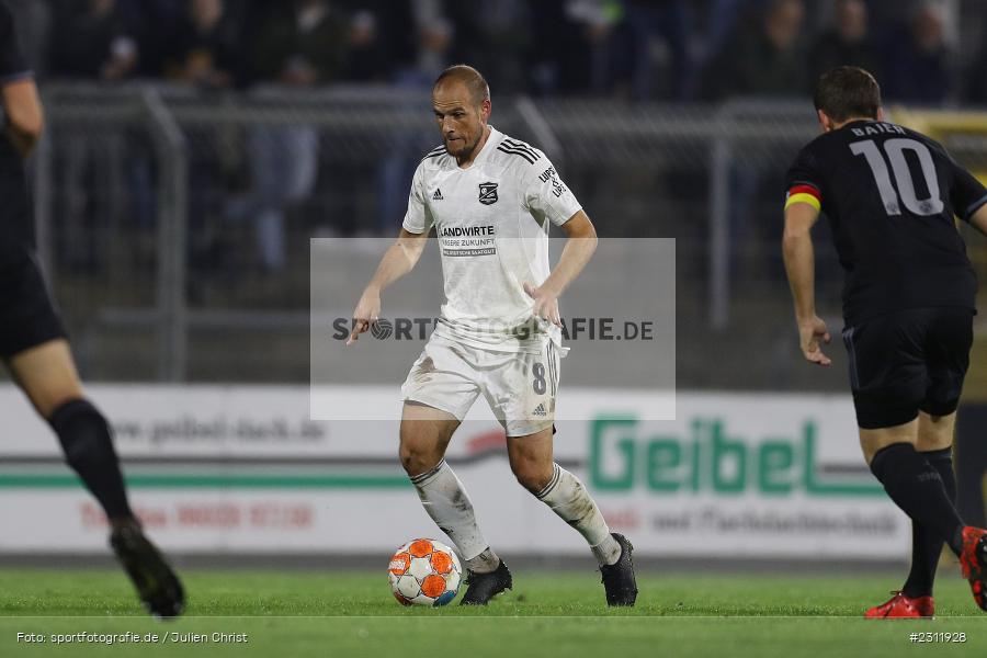 Manuel Stiefler, Stadion am Schönbusch, Aschaffenburg, 19.10.2021, BFV, sport, action, Fussball, Deutschland, Oktober 2021, Saison 2021/2022, 4. Liga, Regionalliga Bayern, UHG, SVA, SpVgg Unterhaching, SV Viktoria Aschaffenburg - Bild-ID: 2311928 Manuel Stiefler, Stadion am Schönbusch, Aschaffenburg, 19.10.2021, BFV, sport, action, Fussball, Deutschland, Oktober 2021, Saison 2021/2022, 4. Liga, Regionalliga Bayern, UHG, SVA, SpVgg Unterhaching, SV Viktoria Aschaffenburg - Bild-ID: 2311928