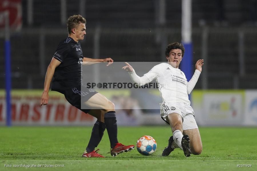 Tim Littmann, Stadion am Schönbusch, Aschaffenburg, 19.10.2021, BFV, sport, action, Fussball, Deutschland, Oktober 2021, Saison 2021/2022, 4. Liga, Regionalliga Bayern, UHG, SVA, SpVgg Unterhaching, SV Viktoria Aschaffenburg - Bild-ID: 2311929