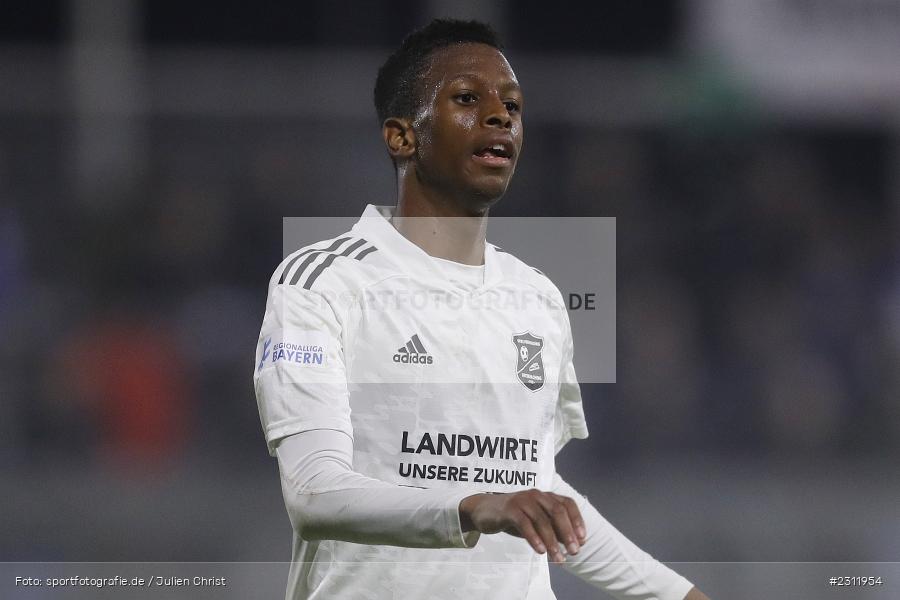 Boipelo Mashigo, Stadion am Schönbusch, Aschaffenburg, 19.10.2021, BFV, sport, action, Fussball, Deutschland, Oktober 2021, Saison 2021/2022, 4. Liga, Regionalliga Bayern, UHG, SVA, SpVgg Unterhaching, SV Viktoria Aschaffenburg - Bild-ID: 2311954