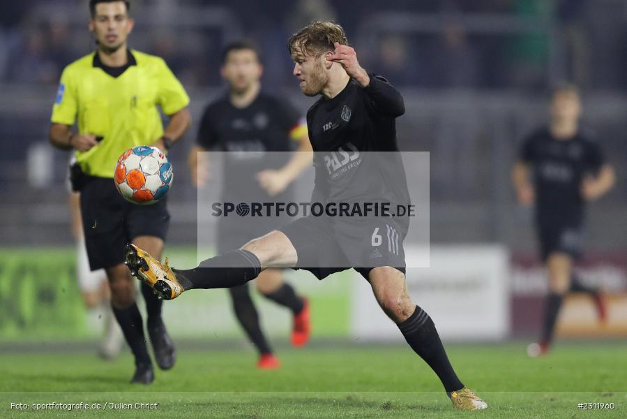 Roberto Desch, Stadion am Schönbusch, Aschaffenburg, 19.10.2021, BFV, sport, action, Fussball, Deutschland, Oktober 2021, Saison 2021/2022, 4. Liga, Regionalliga Bayern, UHG, SVA, SpVgg Unterhaching, SV Viktoria Aschaffenburg - Bild-ID: 2311960