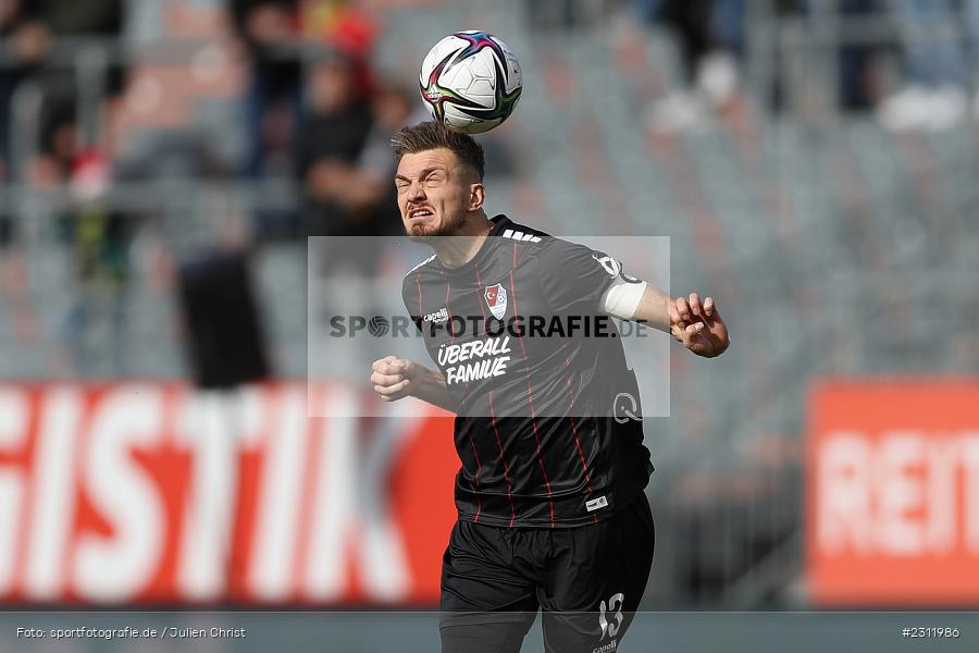 Alexander Sorge, FLYERALARM Arena, Würzburg, 23.10.2021, DFL, sport, action, Fussball, Deutschland, Oktober 2021, Saison 2021/2022, TGM, FWK, 3. Liga, Türkgücü München, FC Würzburger Kickers - Bild-ID: 2311986