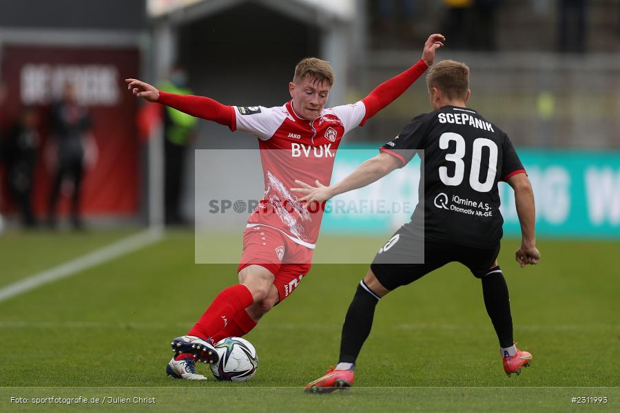 Dennis Waidner, FLYERALARM Arena, Würzburg, 23.10.2021, DFL, sport, action, Fussball, Deutschland, Oktober 2021, Saison 2021/2022, TGM, FWK, 3. Liga, Türkgücü München, FC Würzburger Kickers - Bild-ID: 2311993