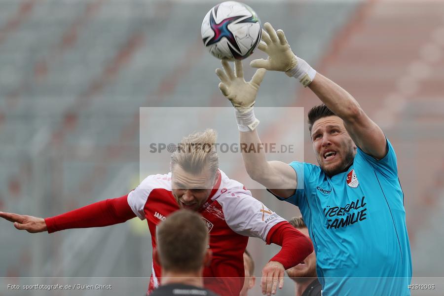 Lars Dietz, FLYERALARM Arena, Würzburg, 23.10.2021, DFL, sport, action, Fussball, Deutschland, Oktober 2021, Saison 2021/2022, TGM, FWK, 3. Liga, Türkgücü München, FC Würzburger Kickers - Bild-ID: 2312003