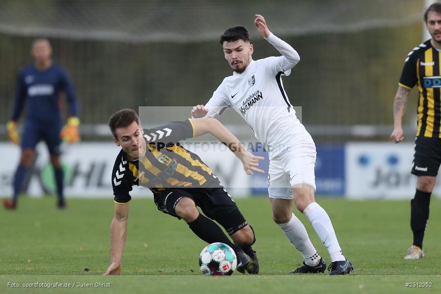 Jan Wabnitz, Sportplatz, Karlburg, 23.10.2021, BFV, sport, action, Fussball, Deutschland, Oktober 2021, Saison 2021/2022, Bayernliga Nord, HOF, TSV, SpVgg Bayern Hof, TSV Karlburg - Bild-ID: 2312052