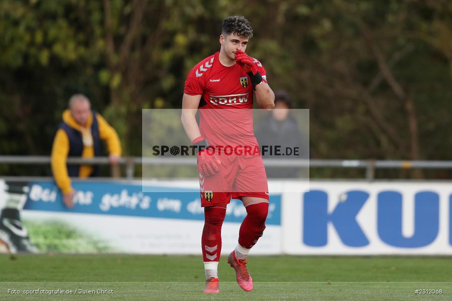 Nico Preißler, Sportplatz, Karlburg, 23.10.2021, BFV, sport, action, Fussball, Deutschland, Oktober 2021, Saison 2021/2022, Bayernliga Nord, HOF, TSV, SpVgg Bayern Hof, TSV Karlburg - Bild-ID: 2312068 Nico Preißler, Sportplatz, Karlburg, 23.10.2021, BFV, sport, action, Fussball, Deutschland, Oktober 2021, Saison 2021/2022, Bayernliga Nord, HOF, TSV, SpVgg Bayern Hof, TSV Karlburg - Bild-ID: 2312068