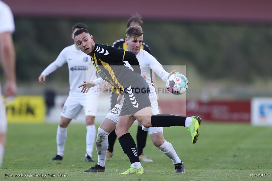 Yannick Frey, Sportplatz, Karlburg, 23.10.2021, BFV, sport, action, Fussball, Deutschland, Oktober 2021, Saison 2021/2022, Bayernliga Nord, HOF, TSV, SpVgg Bayern Hof, TSV Karlburg - Bild-ID: 2312085
