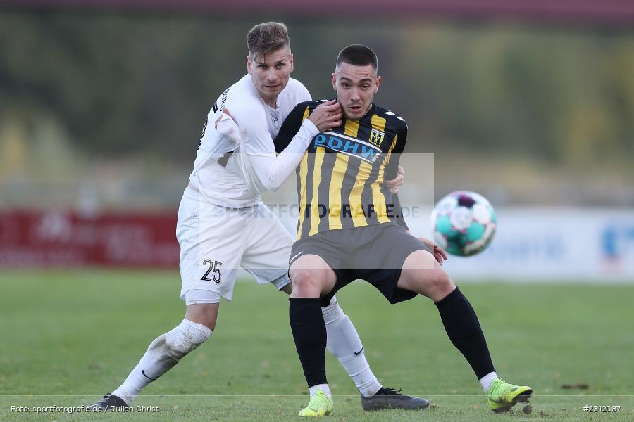 Yannick Frey, Sportplatz, Karlburg, 23.10.2021, BFV, sport, action, Fussball, Deutschland, Oktober 2021, Saison 2021/2022, Bayernliga Nord, HOF, TSV, SpVgg Bayern Hof, TSV Karlburg - Bild-ID: 2312087 Yannick Frey, Sportplatz, Karlburg, 23.10.2021, BFV, sport, action, Fussball, Deutschland, Oktober 2021, Saison 2021/2022, Bayernliga Nord, HOF, TSV, SpVgg Bayern Hof, TSV Karlburg - Bild-ID: 2312087
