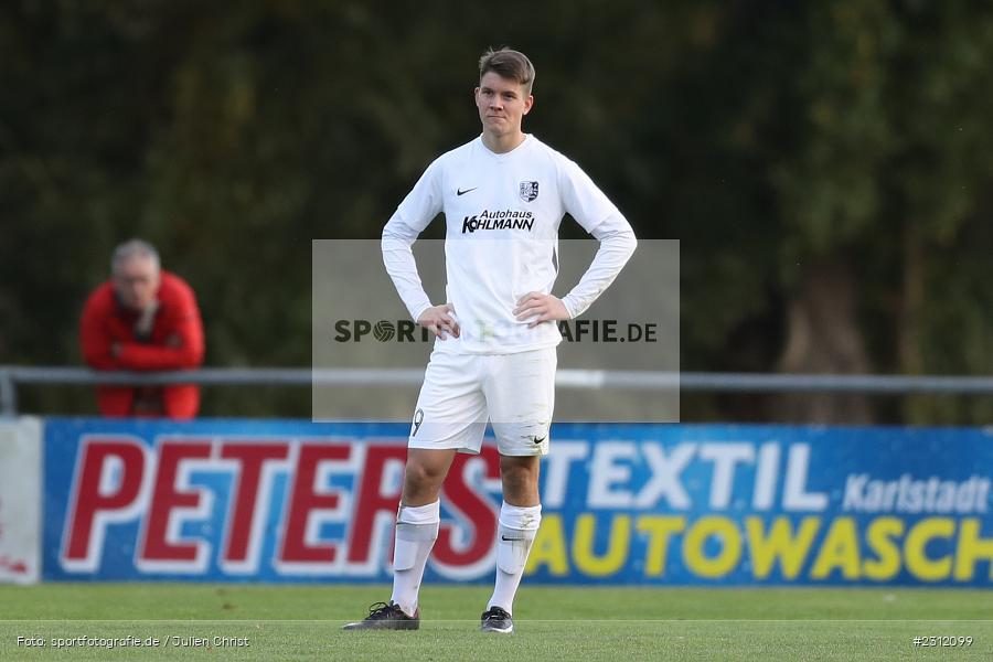 Fabio Gobbo, Sportplatz, Karlburg, 23.10.2021, BFV, sport, action, Fussball, Deutschland, Oktober 2021, Saison 2021/2022, Bayernliga Nord, HOF, TSV, SpVgg Bayern Hof, TSV Karlburg - Bild-ID: 2312099