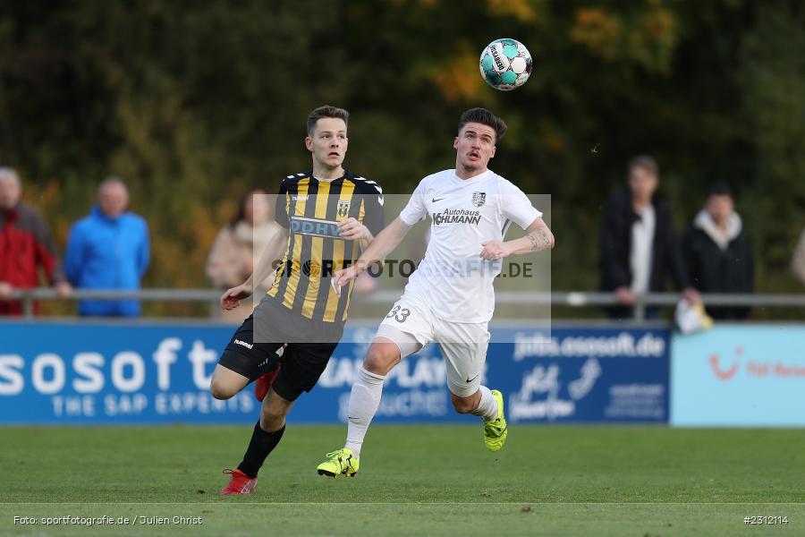 Pascal Jeni, Sportplatz, Karlburg, 23.10.2021, BFV, sport, action, Fussball, Deutschland, Oktober 2021, Saison 2021/2022, Bayernliga Nord, HOF, TSV, SpVgg Bayern Hof, TSV Karlburg - Bild-ID: 2312114