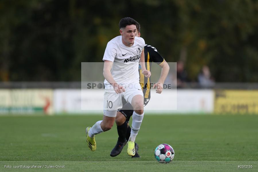 Jan Martin, Sportplatz, Karlburg, 23.10.2021, BFV, sport, action, Fussball, Deutschland, Oktober 2021, Saison 2021/2022, Bayernliga Nord, HOF, TSV, SpVgg Bayern Hof, TSV Karlburg - Bild-ID: 2312135