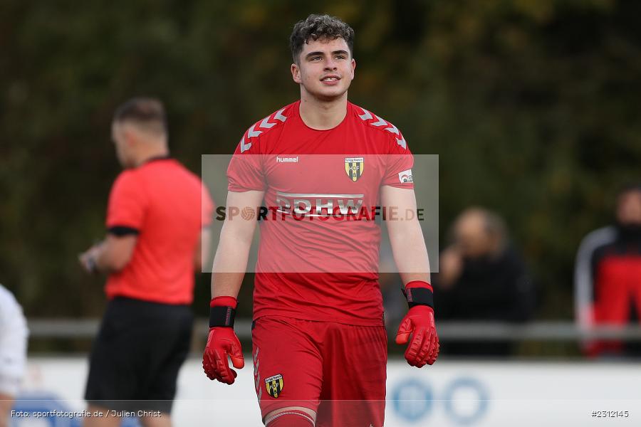 Nico Preißler, Sportplatz, Karlburg, 23.10.2021, BFV, sport, action, Fussball, Deutschland, Oktober 2021, Saison 2021/2022, Bayernliga Nord, HOF, TSV, SpVgg Bayern Hof, TSV Karlburg - Bild-ID: 2312145