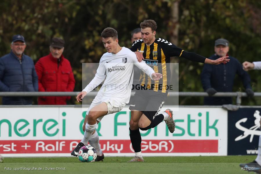 Fabio Gobbo, Sportplatz, Karlburg, 23.10.2021, BFV, sport, action, Fussball, Deutschland, Oktober 2021, Saison 2021/2022, Bayernliga Nord, HOF, TSV, SpVgg Bayern Hof, TSV Karlburg - Bild-ID: 2312151 Fabio Gobbo, Sportplatz, Karlburg, 23.10.2021, BFV, sport, action, Fussball, Deutschland, Oktober 2021, Saison 2021/2022, Bayernliga Nord, HOF, TSV, SpVgg Bayern Hof, TSV Karlburg - Bild-ID: 2312151