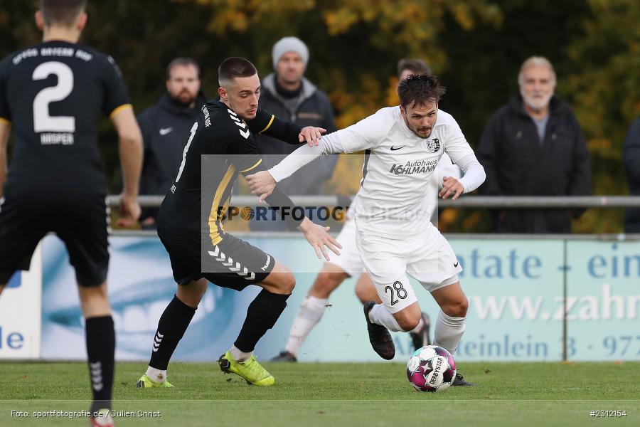 Andreas Köhler, Sportplatz, Karlburg, 23.10.2021, BFV, sport, action, Fussball, Deutschland, Oktober 2021, Saison 2021/2022, Bayernliga Nord, HOF, TSV, SpVgg Bayern Hof, TSV Karlburg - Bild-ID: 2312154