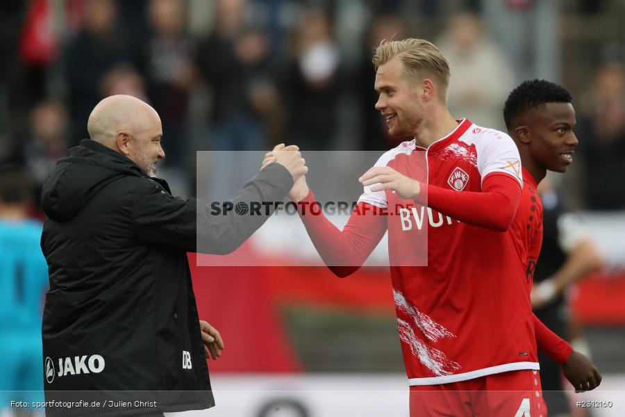 Lars Dietz, FLYERALARM Arena, Würzburg, 23.10.2021, DFL, sport, action, Fussball, Deutschland, Oktober 2021, Saison 2021/2022, TGM, FWK, 3. Liga, Türkgücü München, FC Würzburger Kickers - Bild-ID: 2312160