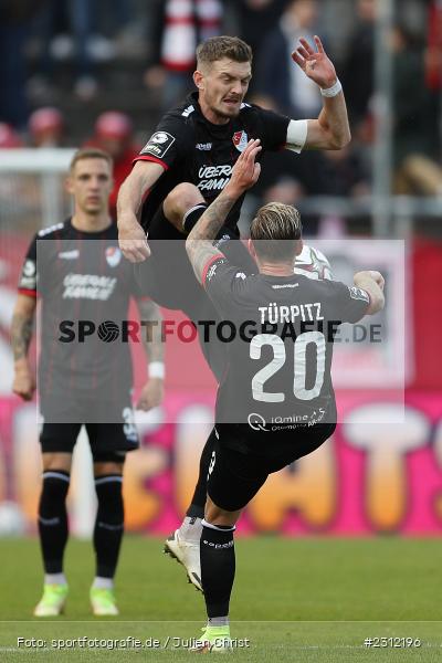 Philip Türpitz, FLYERALARM Arena, Würzburg, 23.10.2021, DFL, sport, action, Fussball, Deutschland, Oktober 2021, Saison 2021/2022, TGM, FWK, 3. Liga, Türkgücü München, FC Würzburger Kickers - Bild-ID: 2312196