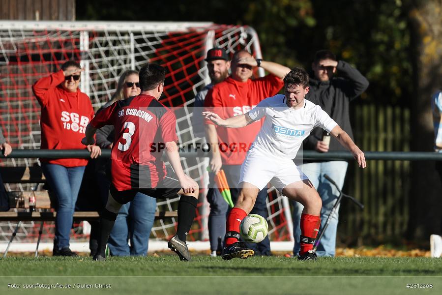 Benedict Schulte, Sportplatz, Karsbach, 24.10.2021, BFV, sport, action, Fussball, Deutschland, Oktober 2021, Saison 2021/2022, Kreisklasse, SGB, FCK, SG Burgsinn, SG FC Karsbach - Bild-ID: 2312268