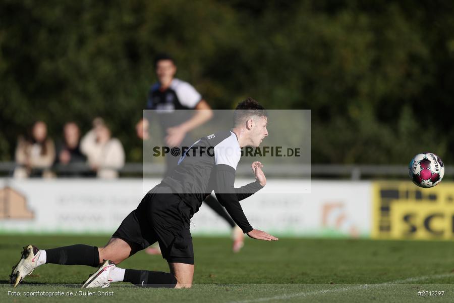 Tor, Maximilian Franz, Sportplatz, Karlburg, 24.10.2021, BFV, sport, action, Fussball, Deutschland, Oktober 2021, Saison 2021/2022, Kreisliga Würzburg, FVK, TSV, FV Karlstadt, TSV Karlburg II - Bild-ID: 2312297