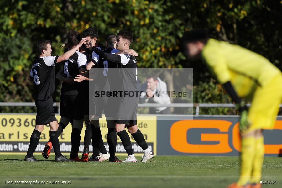 Torjubel, Maximilian Franz, Sportplatz, Karlburg, 24.10.2021, BFV, sport, action, Fussball, Deutschland, Oktober 2021, Saison 2021/2022, Kreisliga Würzburg, FVK, TSV, FV Karlstadt, TSV Karlburg II - Bild-ID: 2312301 Torjubel, Maximilian Franz, Sportplatz, Karlburg, 24.10.2021, BFV, sport, action, Fussball, Deutschland, Oktober 2021, Saison 2021/2022, Kreisliga Würzburg, FVK, TSV, FV Karlstadt, TSV Karlburg II - Bild-ID: 2312301