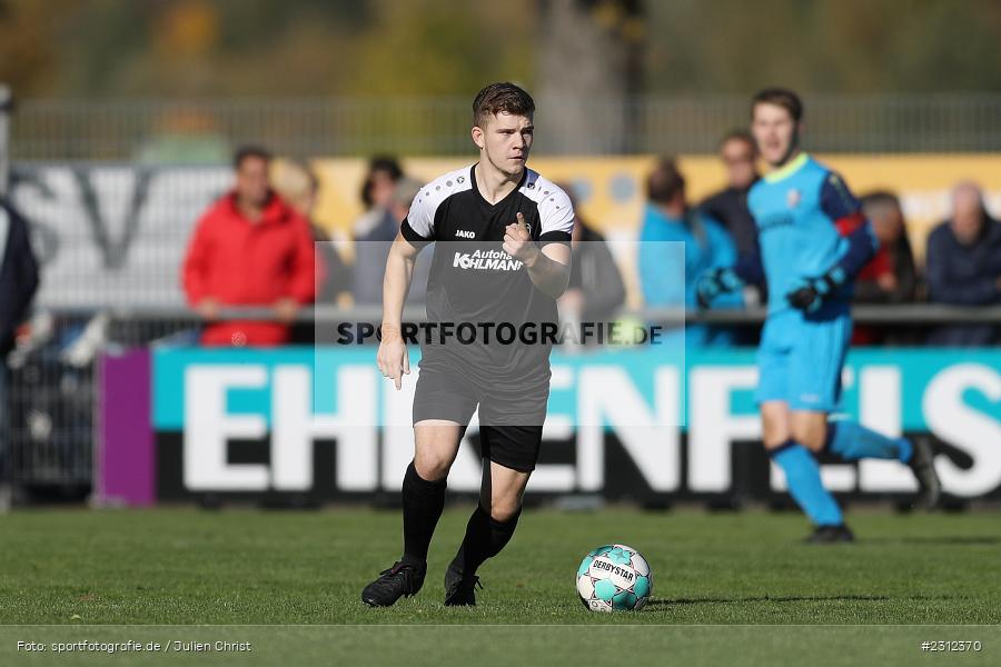 Luis Kohlmann, Sportplatz, Karlburg, 24.10.2021, BFV, sport, action, Fussball, Deutschland, Oktober 2021, Saison 2021/2022, Kreisliga Würzburg, FVK, TSV, FV Karlstadt, TSV Karlburg II - Bild-ID: 2312370