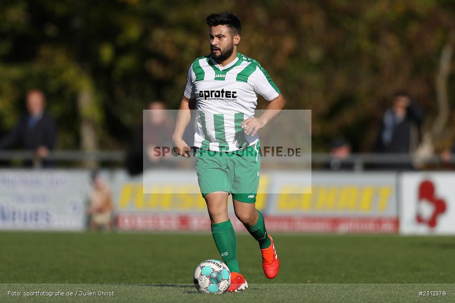 Mehmet Mercan, Sportplatz, Karlburg, 24.10.2021, BFV, sport, action, Fussball, Deutschland, Oktober 2021, Saison 2021/2022, Kreisliga Würzburg, FVK, TSV, FV Karlstadt, TSV Karlburg II - Bild-ID: 2312378