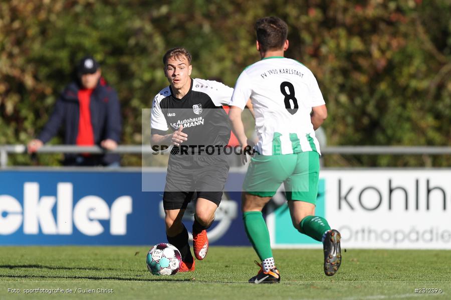 Jari Heuchert, Sportplatz, Karlburg, 24.10.2021, BFV, sport, action, Fussball, Deutschland, Oktober 2021, Saison 2021/2022, Kreisliga Würzburg, FVK, TSV, FV Karlstadt, TSV Karlburg II - Bild-ID: 2312396 Jari Heuchert, Sportplatz, Karlburg, 24.10.2021, BFV, sport, action, Fussball, Deutschland, Oktober 2021, Saison 2021/2022, Kreisliga Würzburg, FVK, TSV, FV Karlstadt, TSV Karlburg II - Bild-ID: 2312396