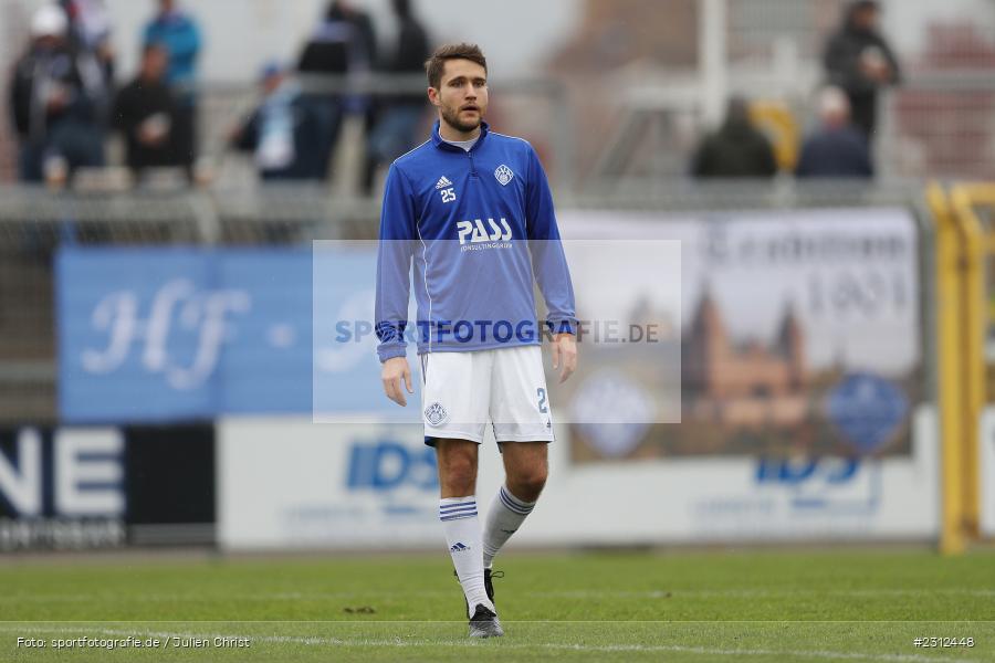 Elias Niesigk, Stadion am Schönbusch, Aschaffenburg, 30.10.2021, BFV, sport, action, Fussball, Deutschland, Oktober 2021, Saison 2021/2022, 4. Liga, Regionalliga Bayern, FVI, SVA, FV Illertissen, SV Viktoria Aschaffenburg - Bild-ID: 2312448 Elias Niesigk, Stadion am Schönbusch, Aschaffenburg, 30.10.2021, BFV, sport, action, Fussball, Deutschland, Oktober 2021, Saison 2021/2022, 4. Liga, Regionalliga Bayern, FVI, SVA, FV Illertissen, SV Viktoria Aschaffenburg - Bild-ID: 2312448