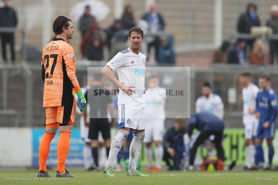 Marco Fritscher, Marco Metzger, Stadion am Schönbusch, Aschaffenburg, 30.10.2021, BFV, sport, action, Fussball, Deutschland, Oktober 2021, Saison 2021/2022, 4. Liga, Regionalliga Bayern, FVI, SVA, FV Illertissen, SV Viktoria Aschaffenburg - Bild-ID: 2312466 Marco Fritscher, Marco Metzger, Stadion am Schönbusch, Aschaffenburg, 30.10.2021, BFV, sport, action, Fussball, Deutschland, Oktober 2021, Saison 2021/2022, 4. Liga, Regionalliga Bayern, FVI, SVA, FV Illertissen, SV Viktoria Aschaffenburg - Bild-ID: 2312466