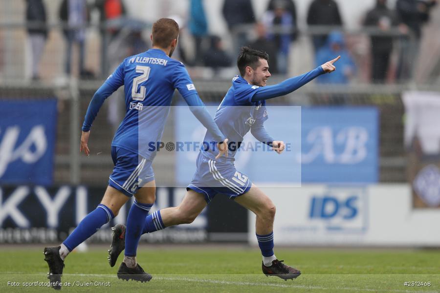 Freude, Torjubel, Maurice Strobel, Stadion am Schönbusch, Aschaffenburg, 30.10.2021, BFV, sport, action, Fussball, Deutschland, Oktober 2021, Saison 2021/2022, 4. Liga, Regionalliga Bayern, FVI, SVA, FV Illertissen, SV Viktoria Aschaffenburg - Bild-ID: 2312468 Freude, Torjubel, Maurice Strobel, Stadion am Schönbusch, Aschaffenburg, 30.10.2021, BFV, sport, action, Fussball, Deutschland, Oktober 2021, Saison 2021/2022, 4. Liga, Regionalliga Bayern, FVI, SVA, FV Illertissen, SV Viktoria Aschaffenburg - Bild-ID: 2312468