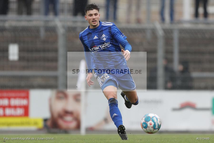 Semir Telalovic, Stadion am Schönbusch, Aschaffenburg, 30.10.2021, BFV, sport, action, Fussball, Deutschland, Oktober 2021, Saison 2021/2022, 4. Liga, Regionalliga Bayern, FVI, SVA, FV Illertissen, SV Viktoria Aschaffenburg - Bild-ID: 2312485