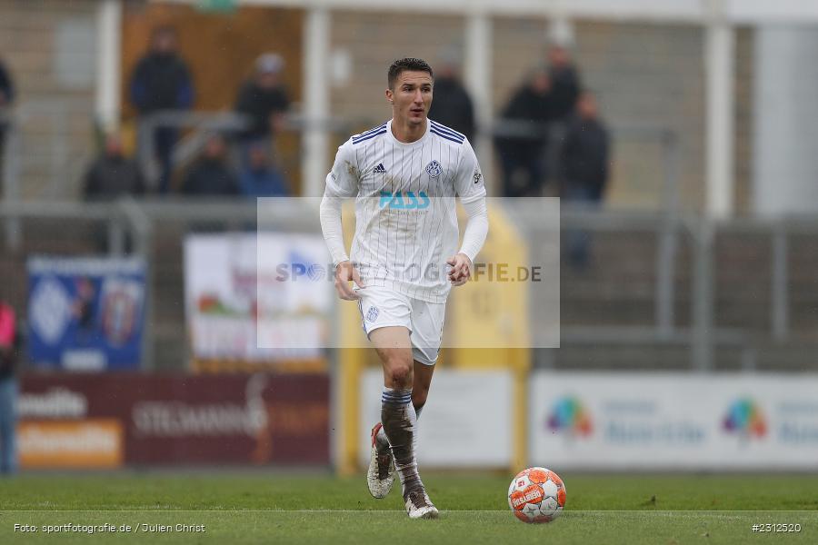 Elmir Muhic, Stadion am Schönbusch, Aschaffenburg, 30.10.2021, BFV, sport, action, Fussball, Deutschland, Oktober 2021, Saison 2021/2022, 4. Liga, Regionalliga Bayern, FVI, SVA, FV Illertissen, SV Viktoria Aschaffenburg - Bild-ID: 2312520 Elmir Muhic, Stadion am Schönbusch, Aschaffenburg, 30.10.2021, BFV, sport, action, Fussball, Deutschland, Oktober 2021, Saison 2021/2022, 4. Liga, Regionalliga Bayern, FVI, SVA, FV Illertissen, SV Viktoria Aschaffenburg - Bild-ID: 2312520